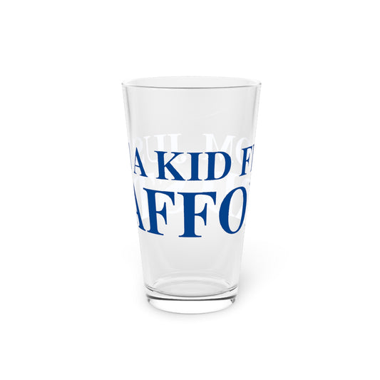 Just a kid from Stafford Pint Glass, 16oz