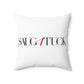 41 Tilt Saugatuck Spun Polyester Square Pillow