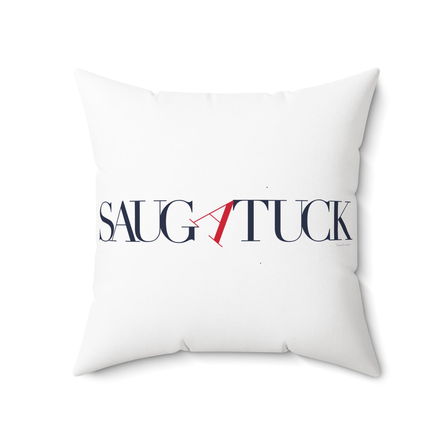41 Tilt Saugatuck Spun Polyester Square Pillow