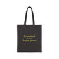 Trumbull Is My Happy Place Cotton Canvas Tote Bag