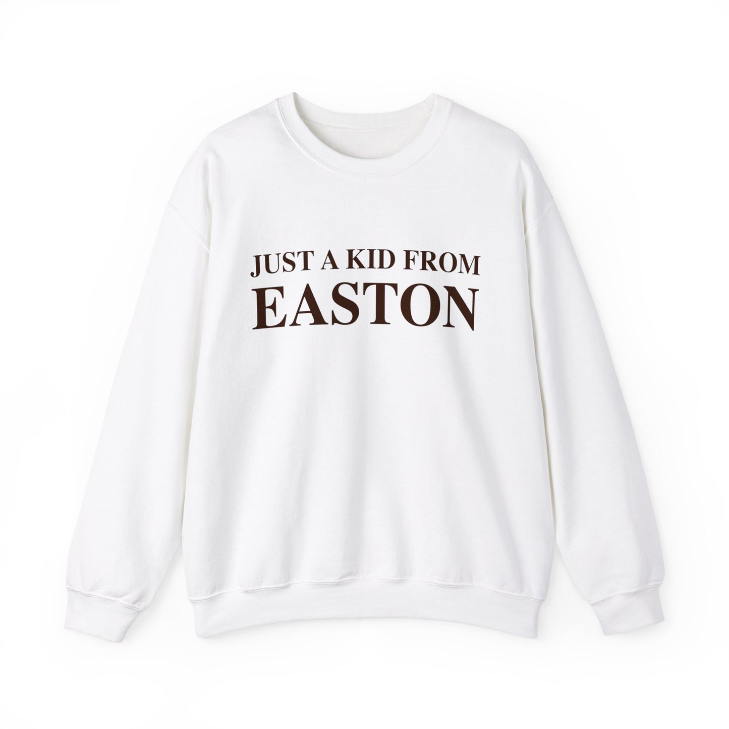 Just a kid from Easton Unisex Heavy Blend™ Crewneck Sweatshirt