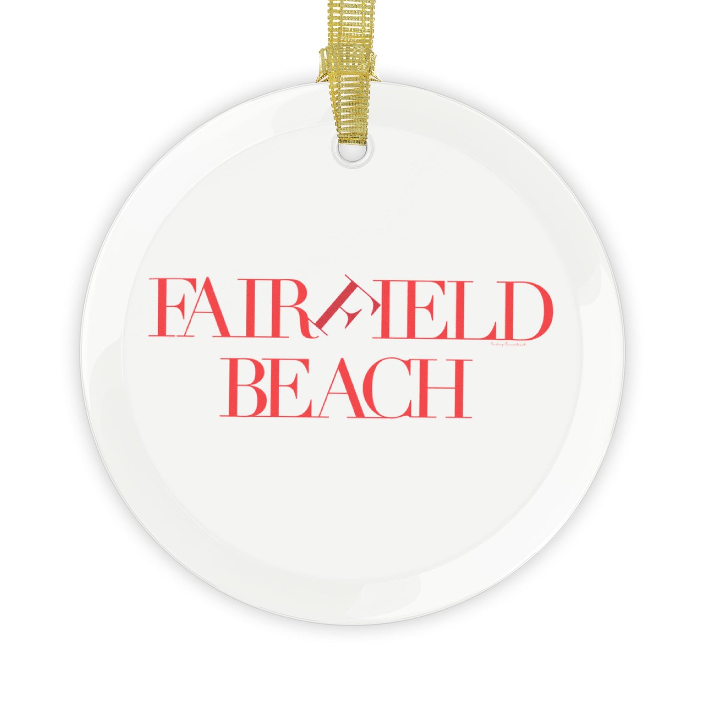 41 Tilt Fairfield Beach Glass Ornaments