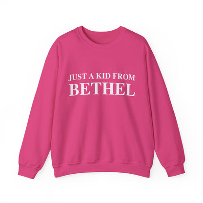 Just a kid from Bethel Unisex Heavy Blend™ Crewneck Sweatshirt