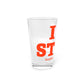 I Heart STMF Pint Glass, 16oz