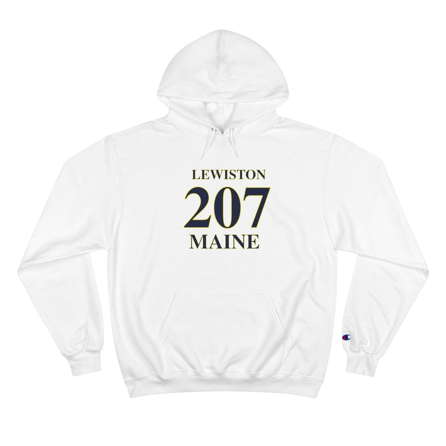 Lewiston 207 Maine Champion Hoodie