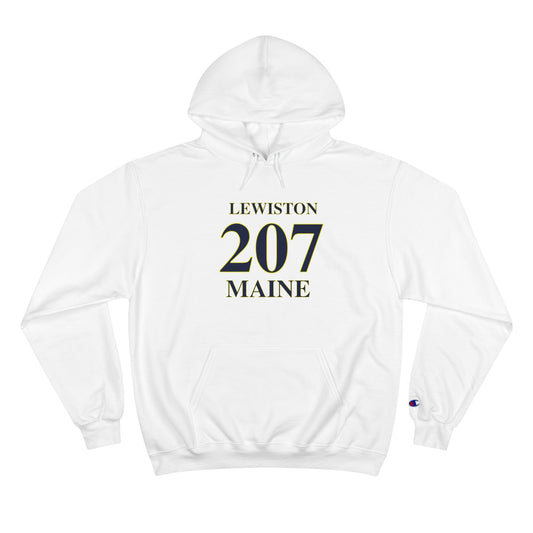 Lewiston 207 Maine Champion Hoodie