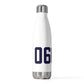 06067 Rocky Hill Connecticut Zip Code 20 oz Insulated Bottle