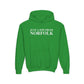 Just a kid from Norfolk Youth Heavy Blend Hooded Sweatshirt