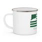 Canton St. Patrick’s Day Flag Enamel Camping Mug