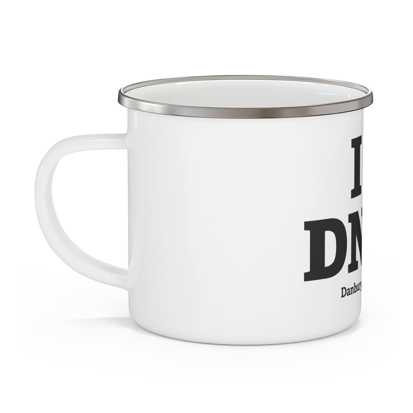 I Heart DNBY Enamel Camping Mug