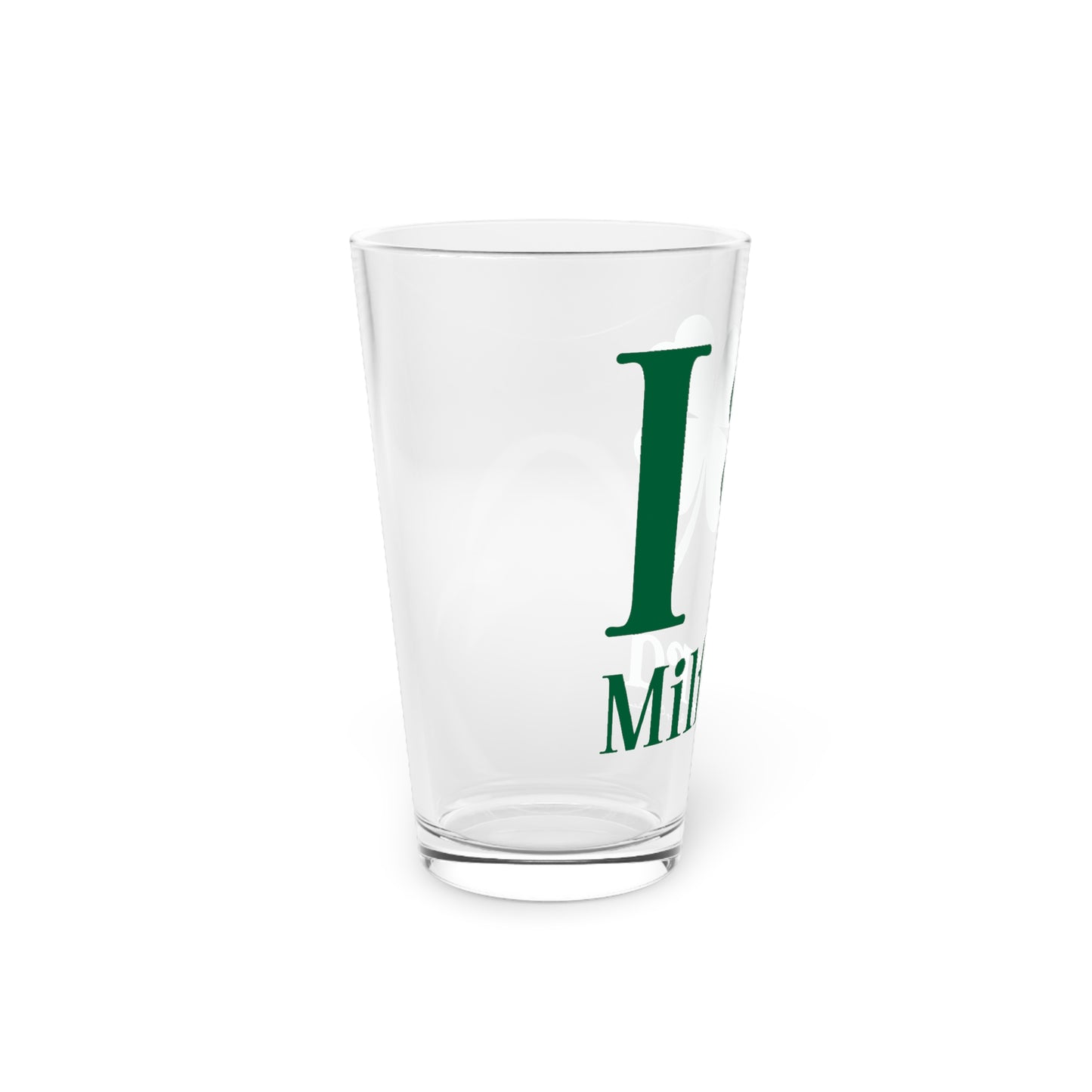 I Clover Milford Pint Glass, 16oz
