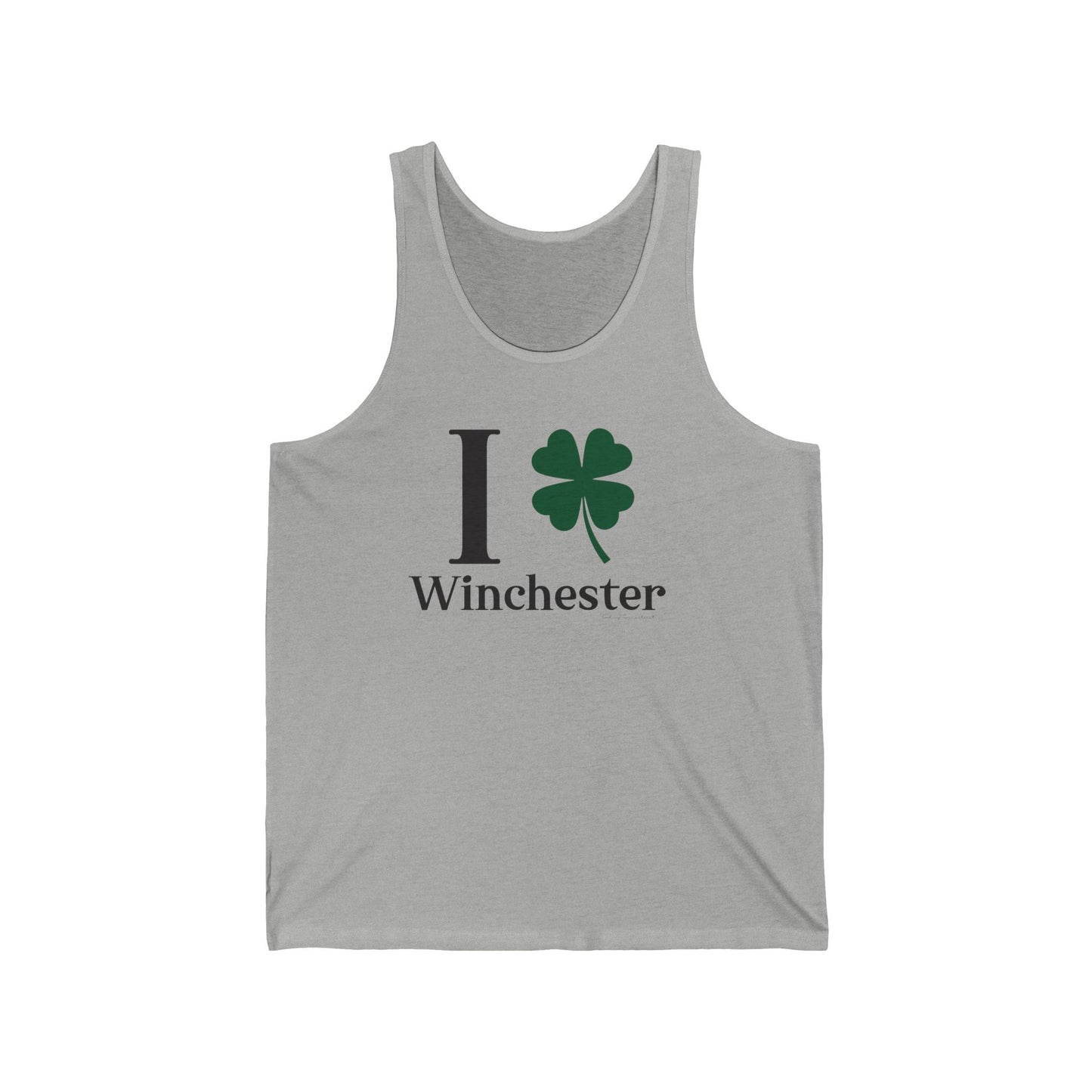 I Clover Winchester Unisex Jersey Tank Top