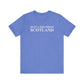 Just a kid from Scotland Unisex Jersey Short Sleeve T-Shirt