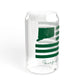 Fairfield Connecticut St Patrick’s Day Flag Sipper Glass, 16oz