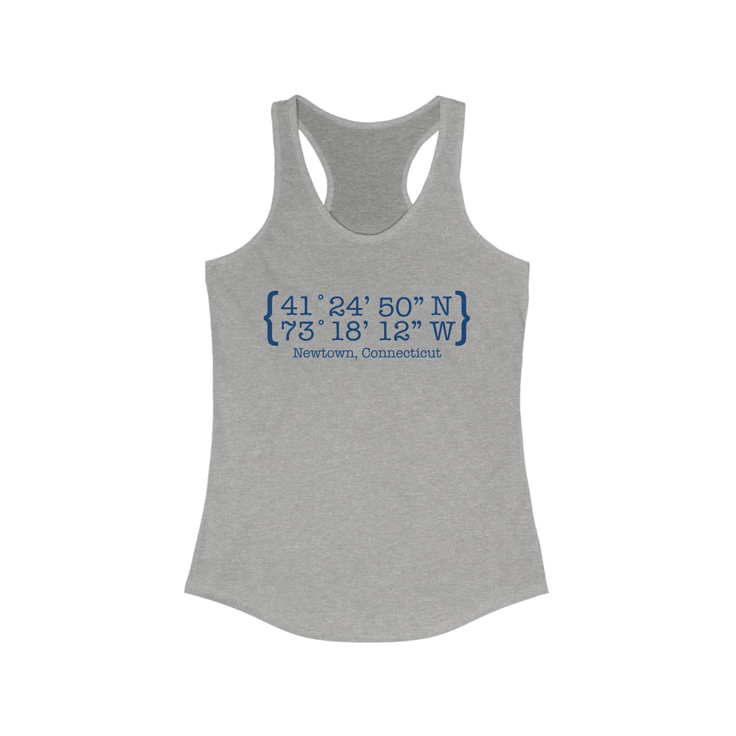 Newtown Coordinates Women's Ideal Racerback Tank Top