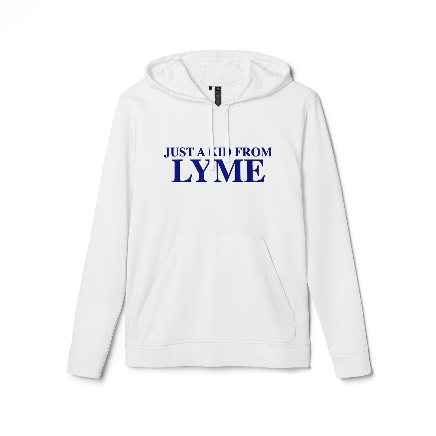 Just a kid from Lyme adidas Unisex Fleece Hoodie