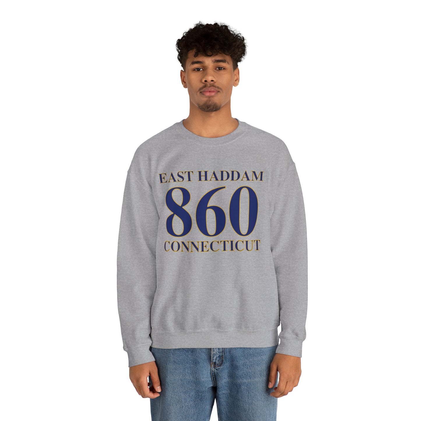 East Haddam 860 Connecticut Unisex Heavy Blend™ Crewneck Sweatshirt