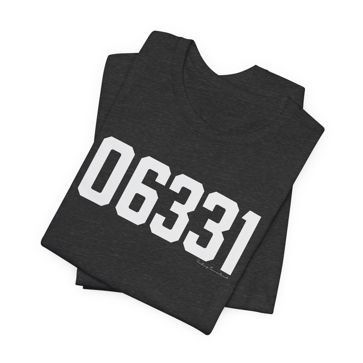 06331 Canterbury CT Zip Code Unisex Jersey Short Sleeve T-Shirt