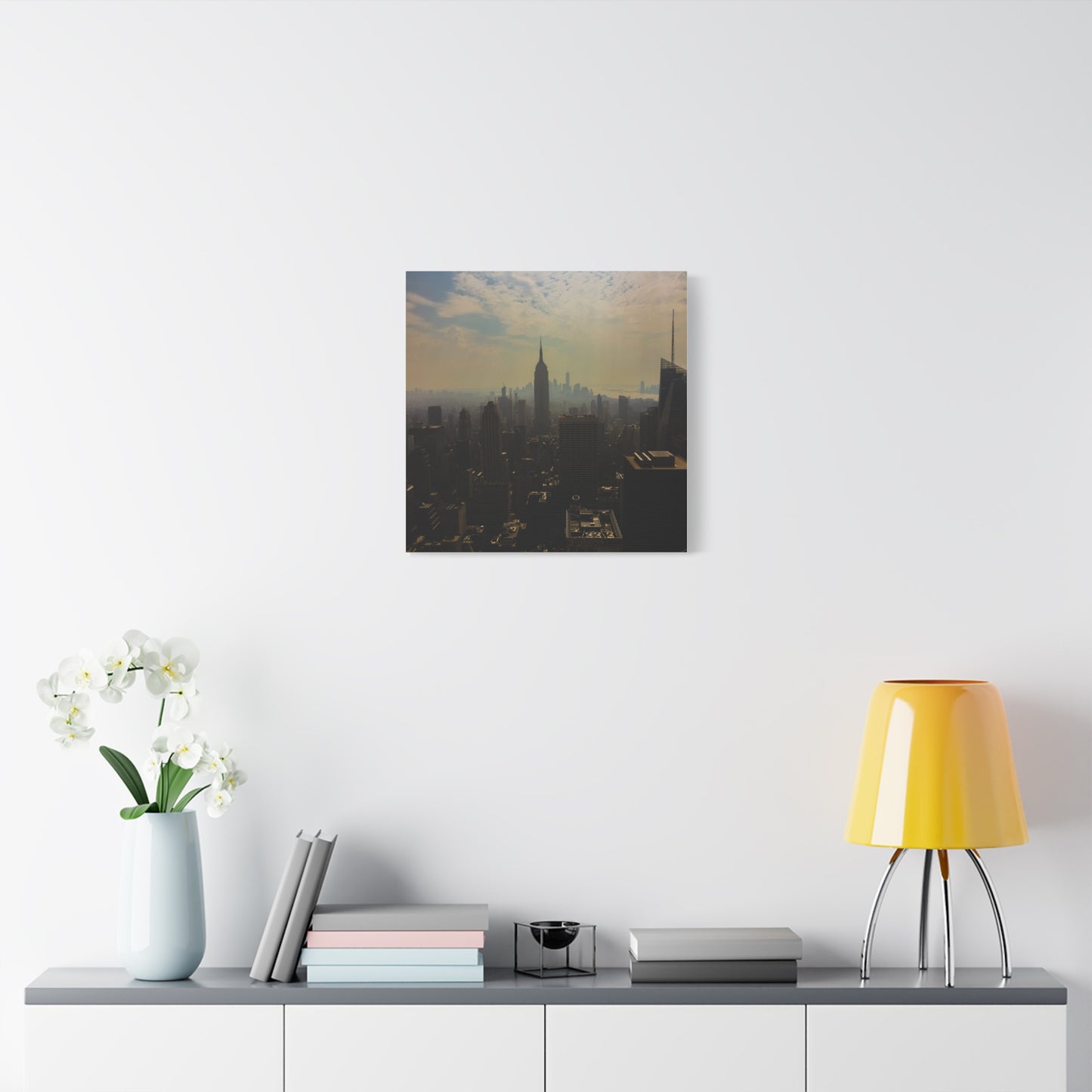 NYC Skyline Matte Canvas, Stretched, 1.25"