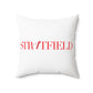 41 Tilt Stratfield Spun Polyester Square Pillow
