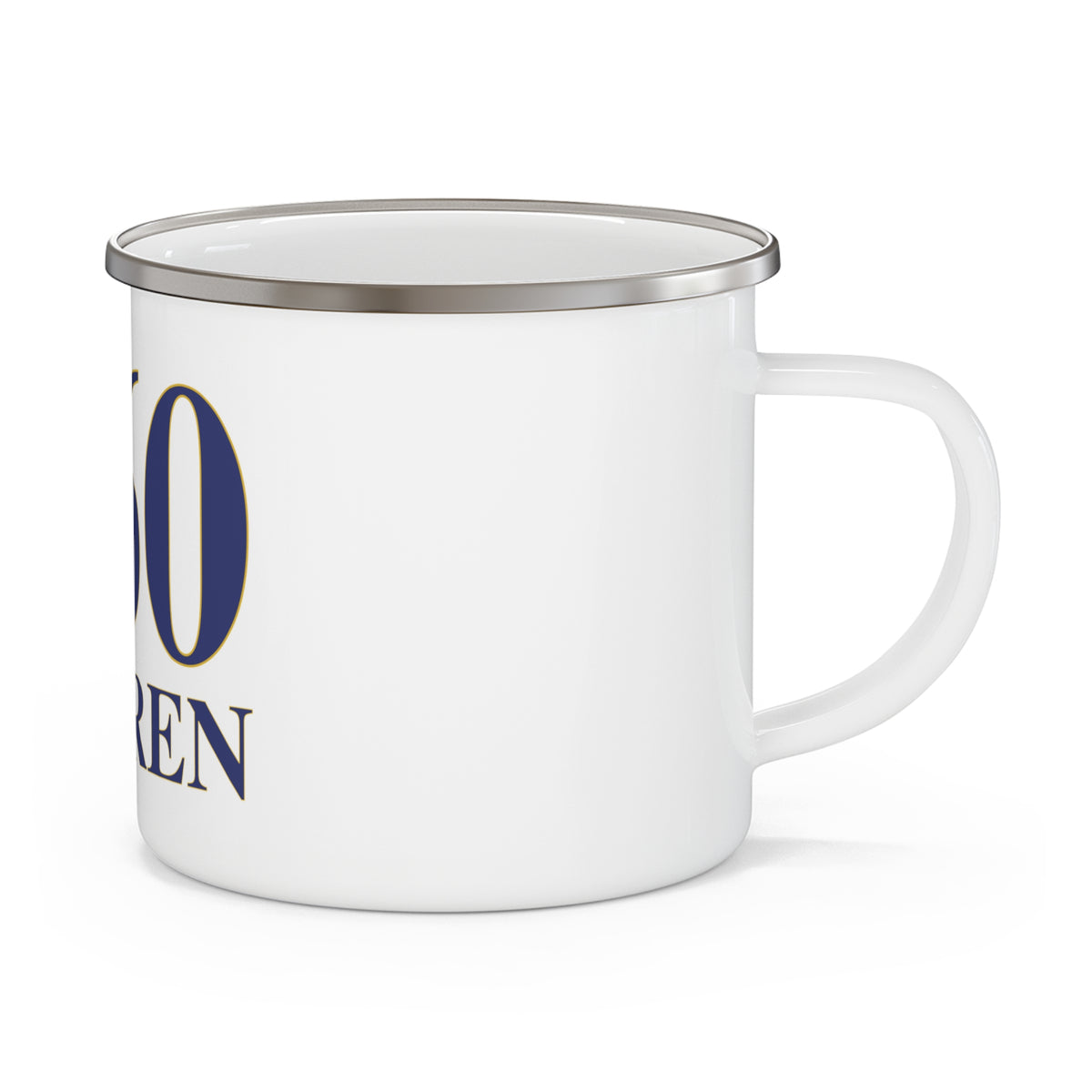 860 Warren Enamel Camping Mug
