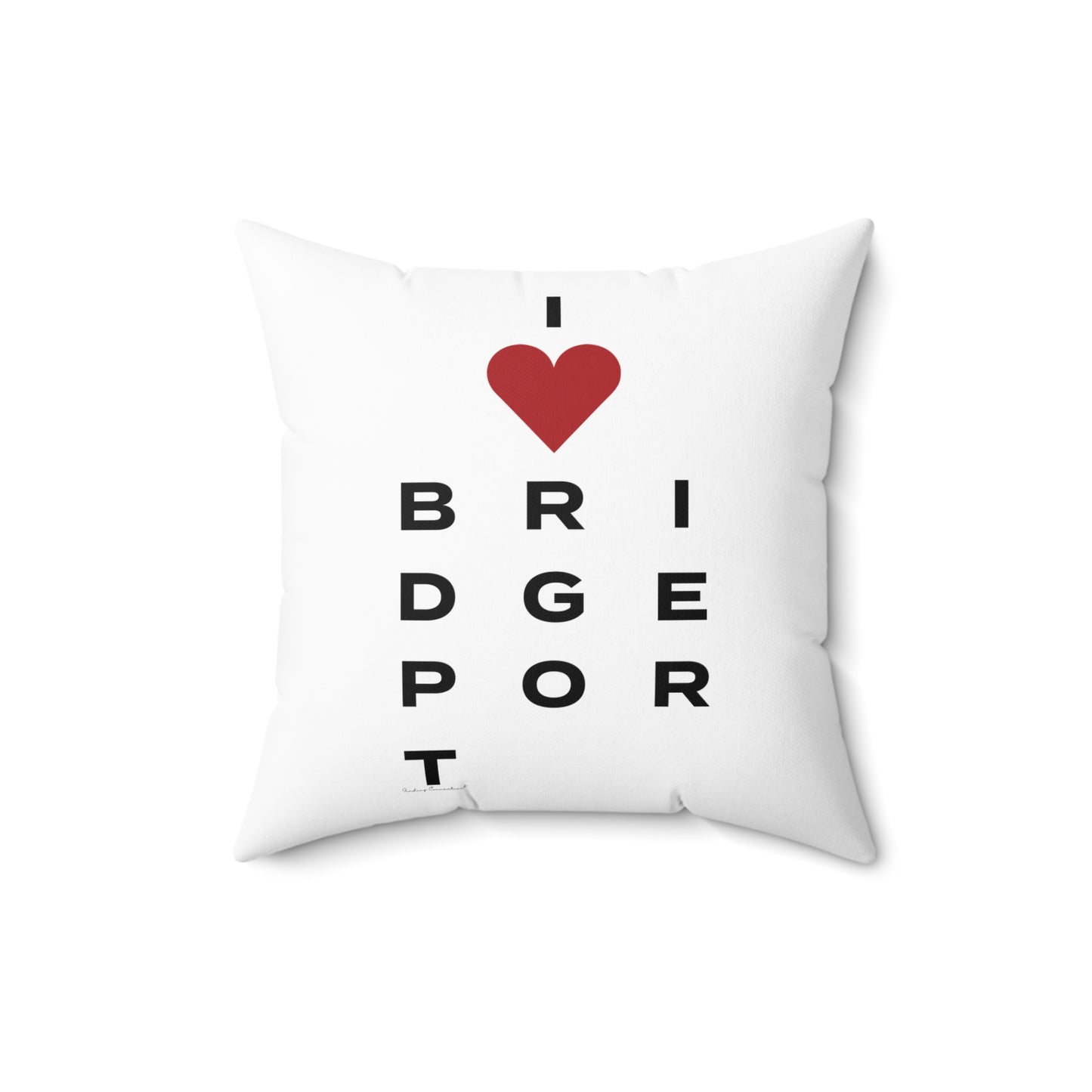 Bridgeport Vision Spun Polyester Square Pillow