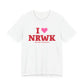 I Heart NRWK Unisex Jersey Short Sleeve T-Shirt
