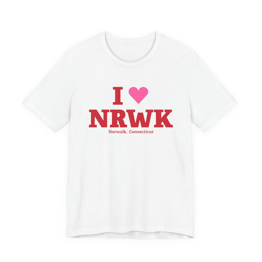 I Heart NRWK Unisex Jersey Short Sleeve T-Shirt