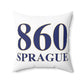 860 Sprague Spun Polyester Square Pillow