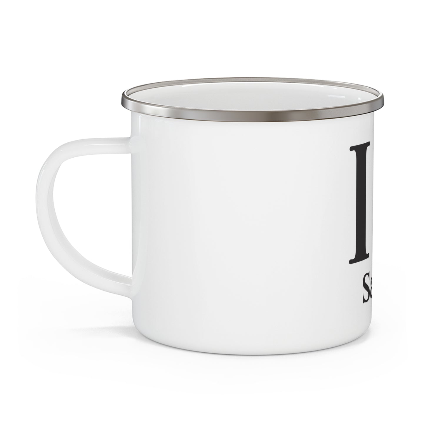 I Clover Salem Enamel Camping Mug