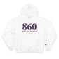 860 Killingworth Red White & Blue Champion Hoodie