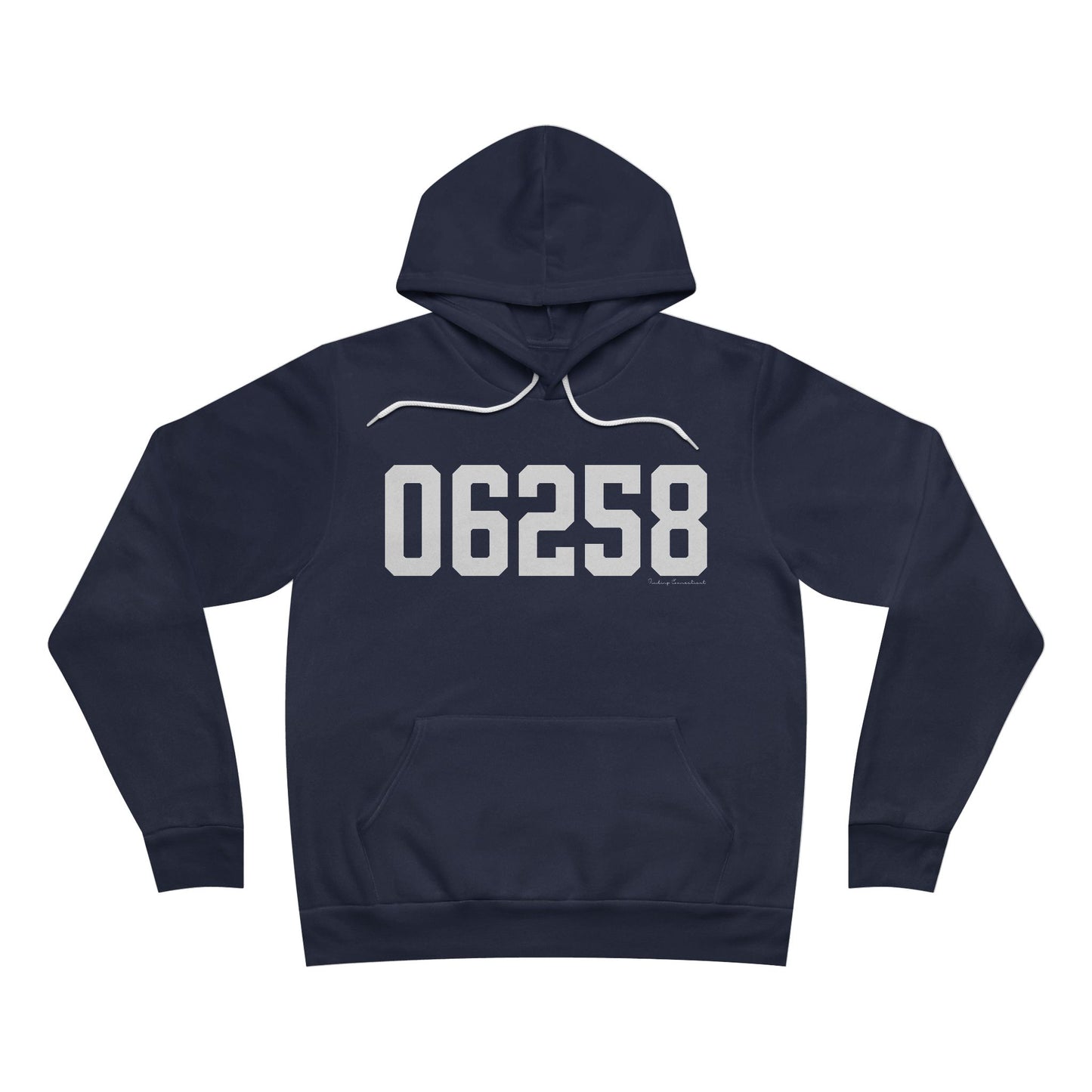 06258 Pomfret CT Zip Code Unisex Sponge Fleece Pullover Hoodie