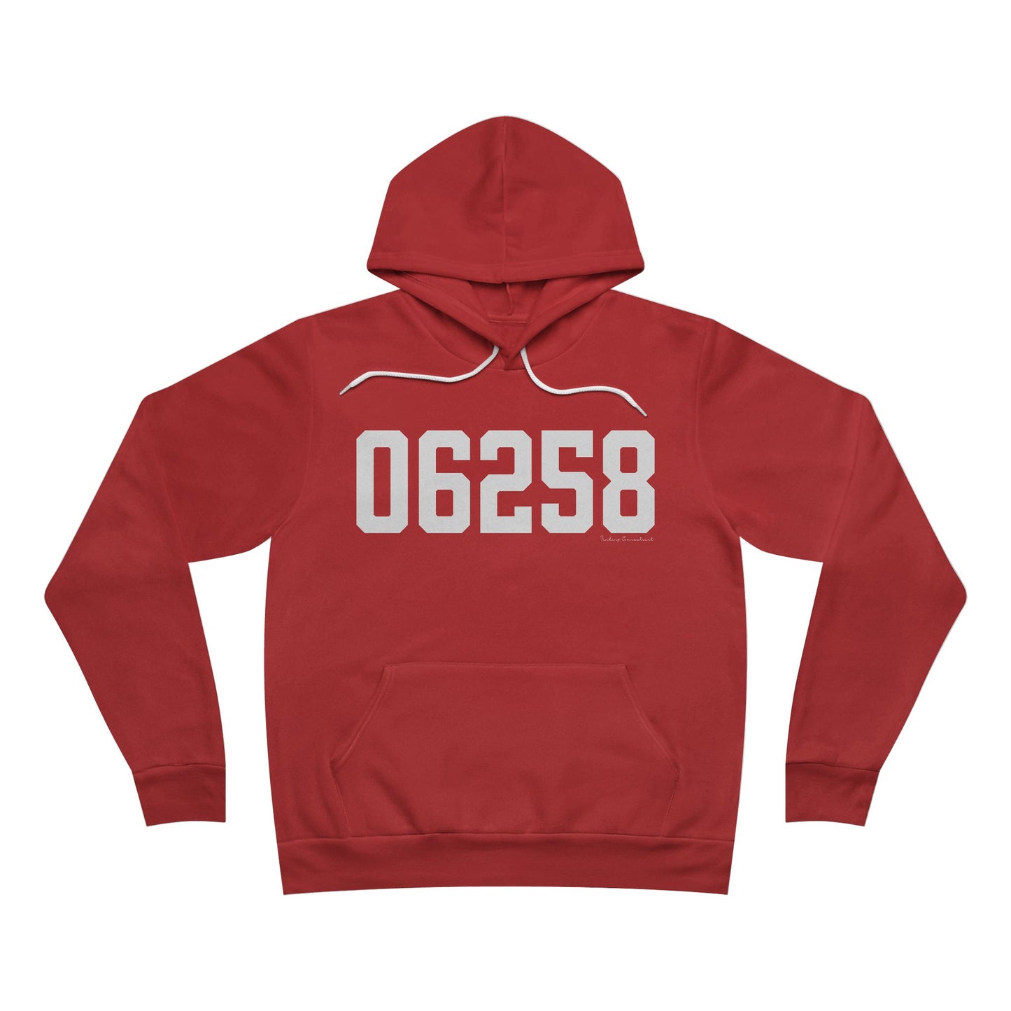 06258 Pomfret CT Zip Code Unisex Sponge Fleece Pullover Hoodie