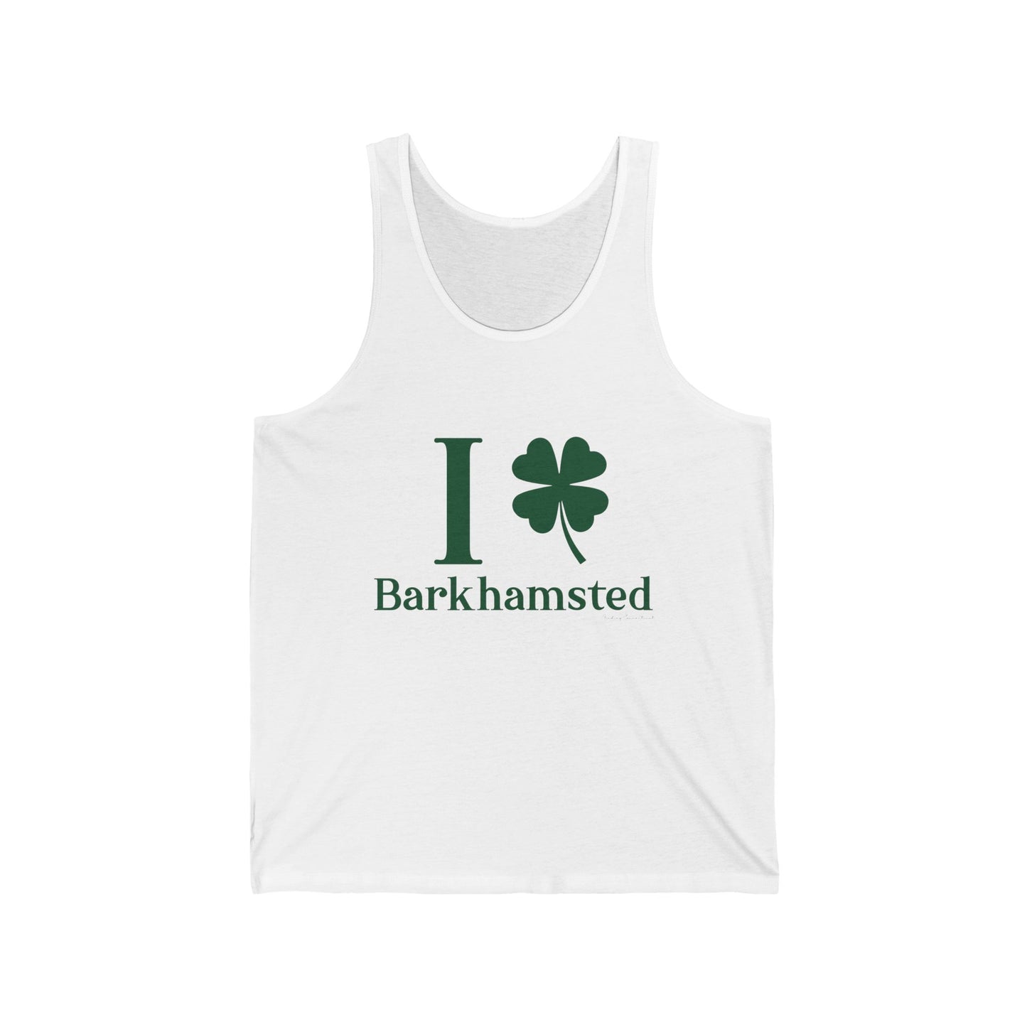 I Clover Barkhamsted Unisex Jersey Tank Top