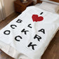 Black Rock Vision Velveteen Plush Blanket