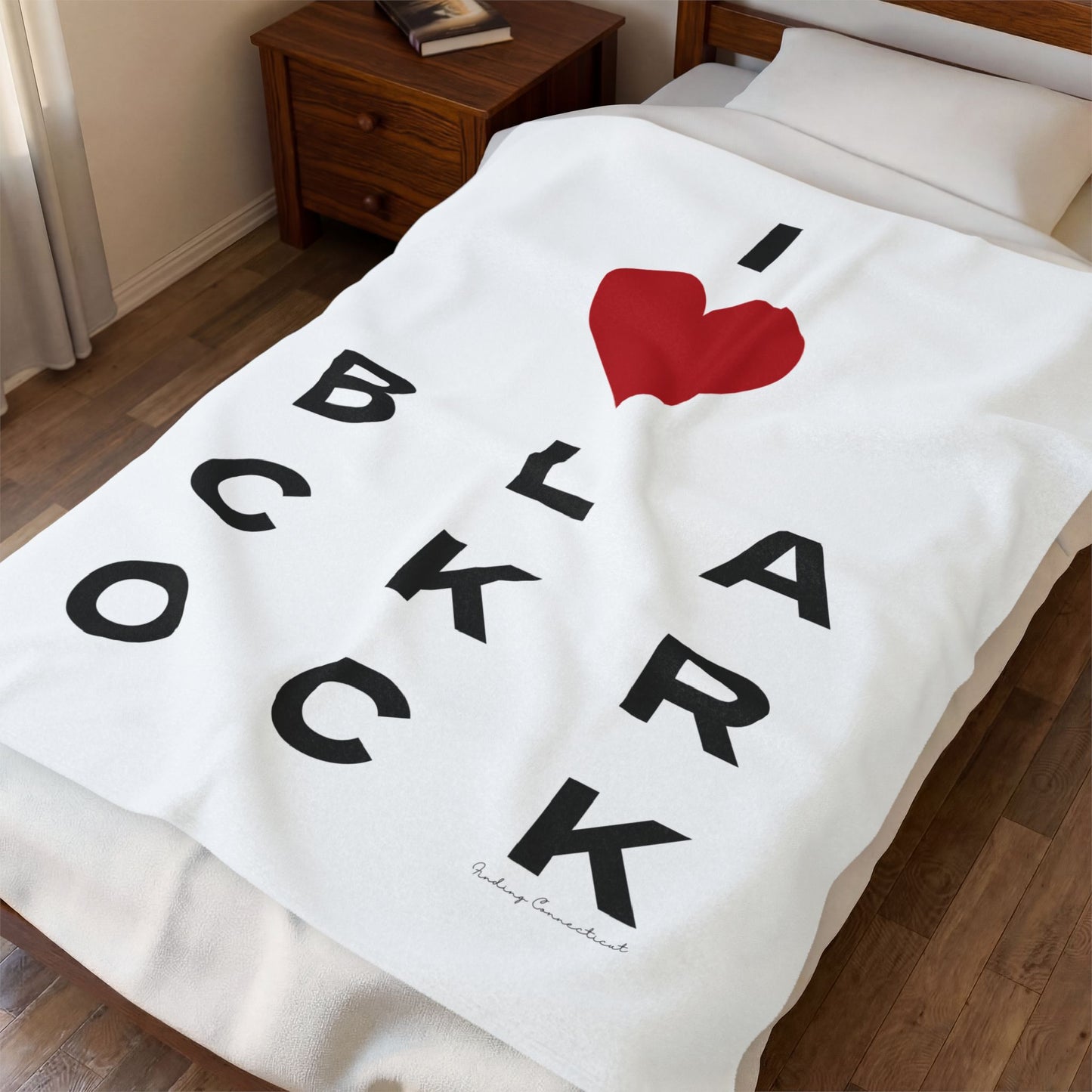 Black Rock Vision Velveteen Plush Blanket