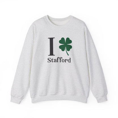 I Clover Stafford Unisex Heavy Blend™ Crewneck Sweatshirt