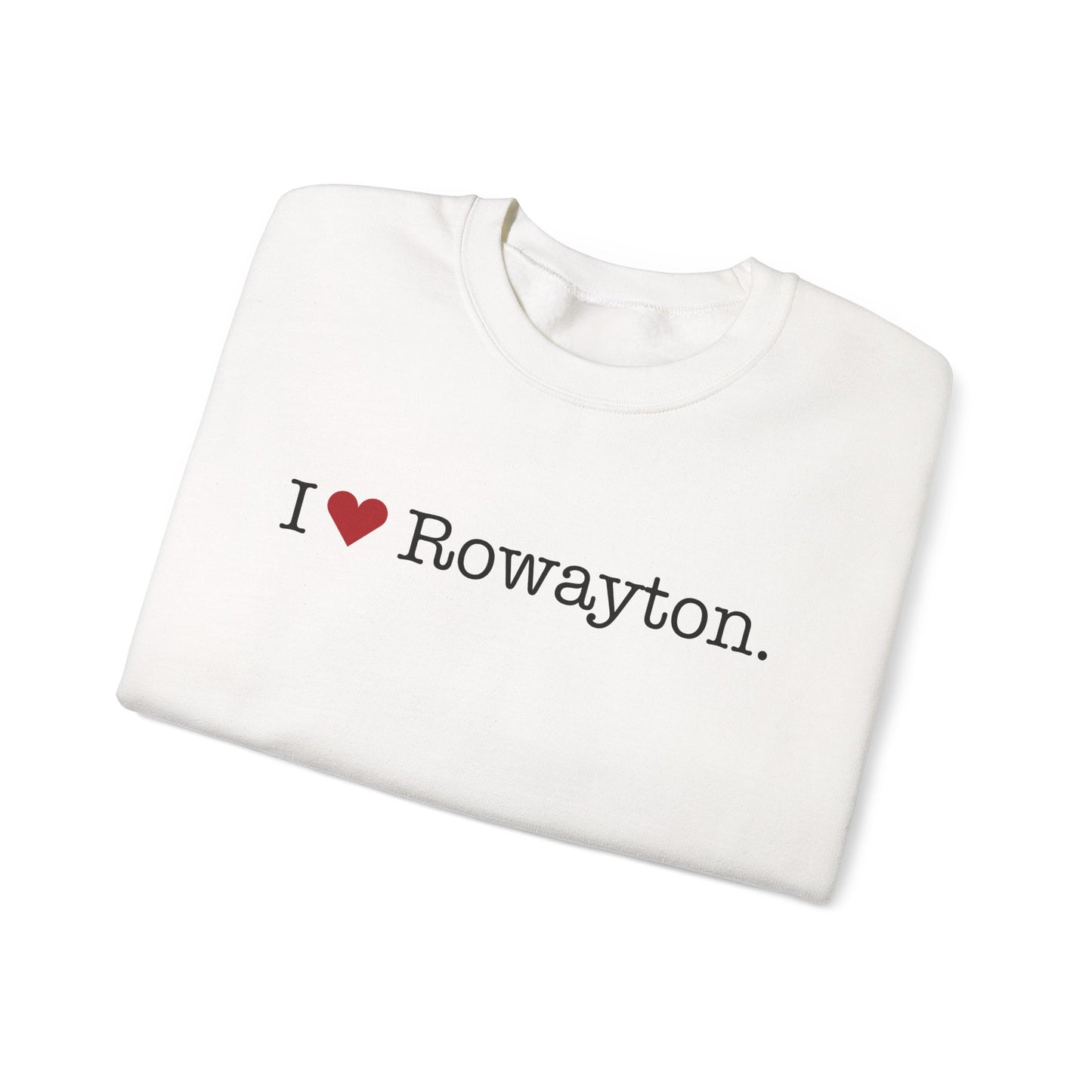 I Heart Rowayton. Unisex Heavy Blend™ Crewneck Sweatshirt