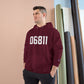 06811 Danbury CT Zip Code Champion Hoodie Sweatshirt