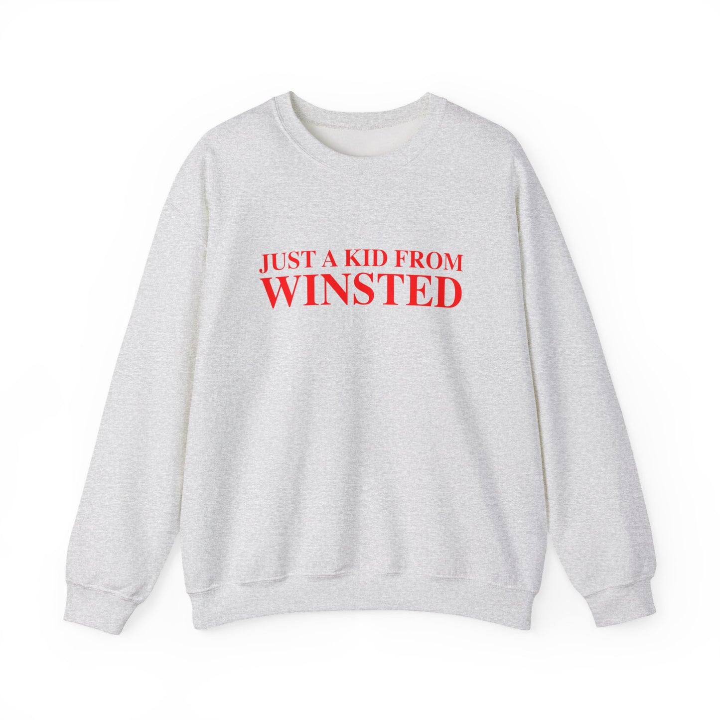 Just a kid from Winsted Unisex Heavy Blend™ Crewneck Sweatshirt
