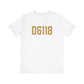 06118 East Hartford Connecticut Zip Code Unisex Jersey Short Sleeve T-Shirt