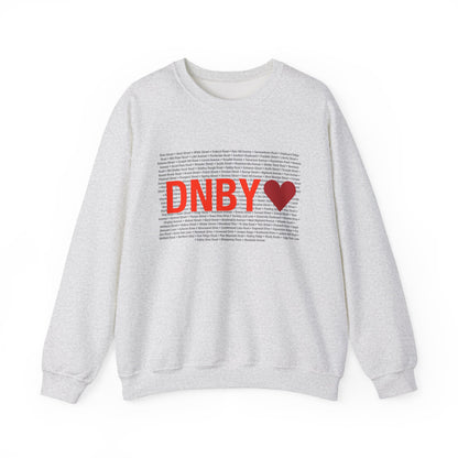 Danbury Love Unisex Heavy Blend™ Crewneck Sweatshirt