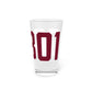 06801 Bethel Connecticut Zip Code Pint Glass, 16oz