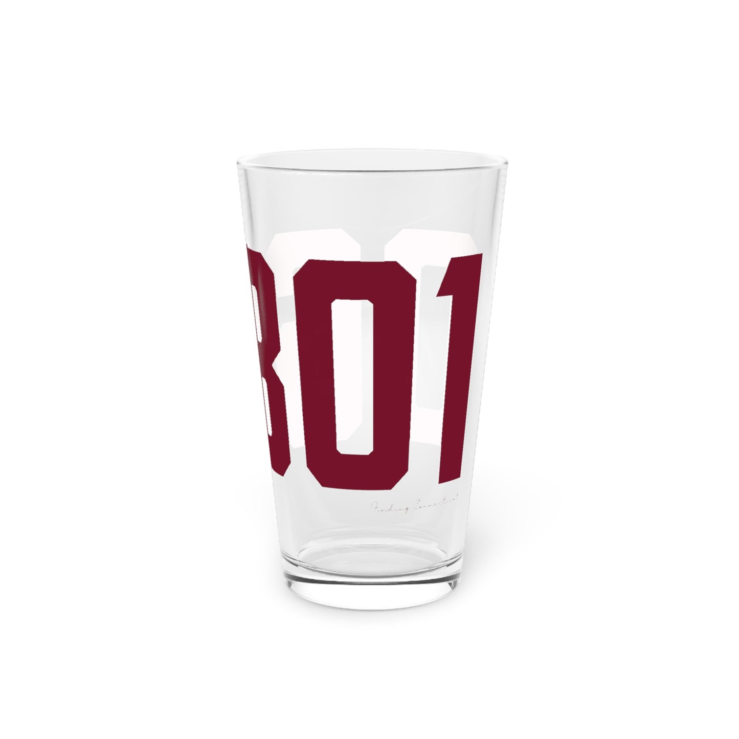 06801 Bethel Connecticut Zip Code Pint Glass, 16oz