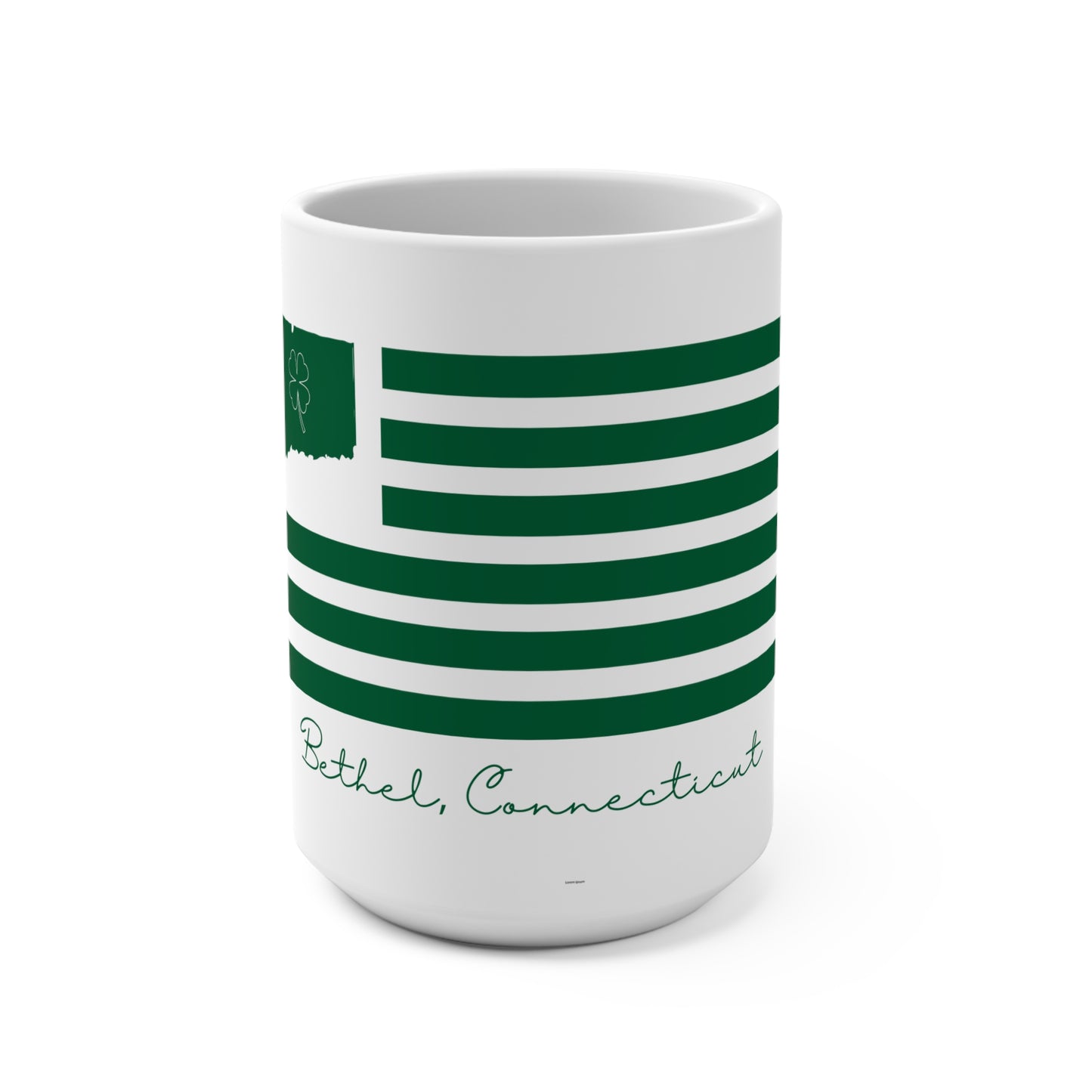 Bethel Connecticut St Patrick’s Day Flag Mug 15oz
