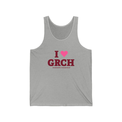 I Heart GRCH Unisex Jersey Tank Top