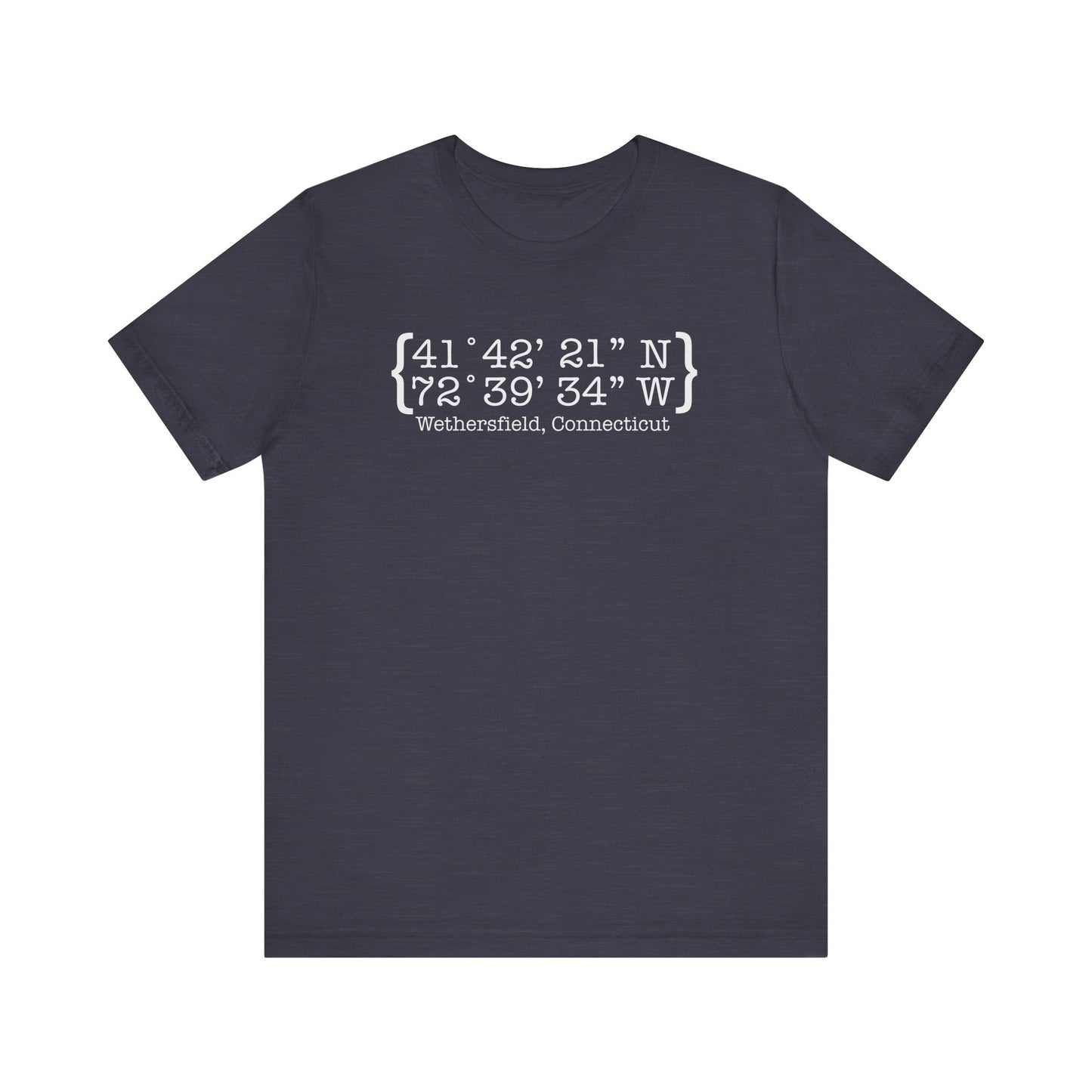 Wethersfield Coordinates Unisex Jersey Short Sleeve Tee