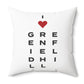 Greenfield Hill Vision Spun Polyester Square Pillow
