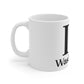 I Clover Washington Mug 11oz