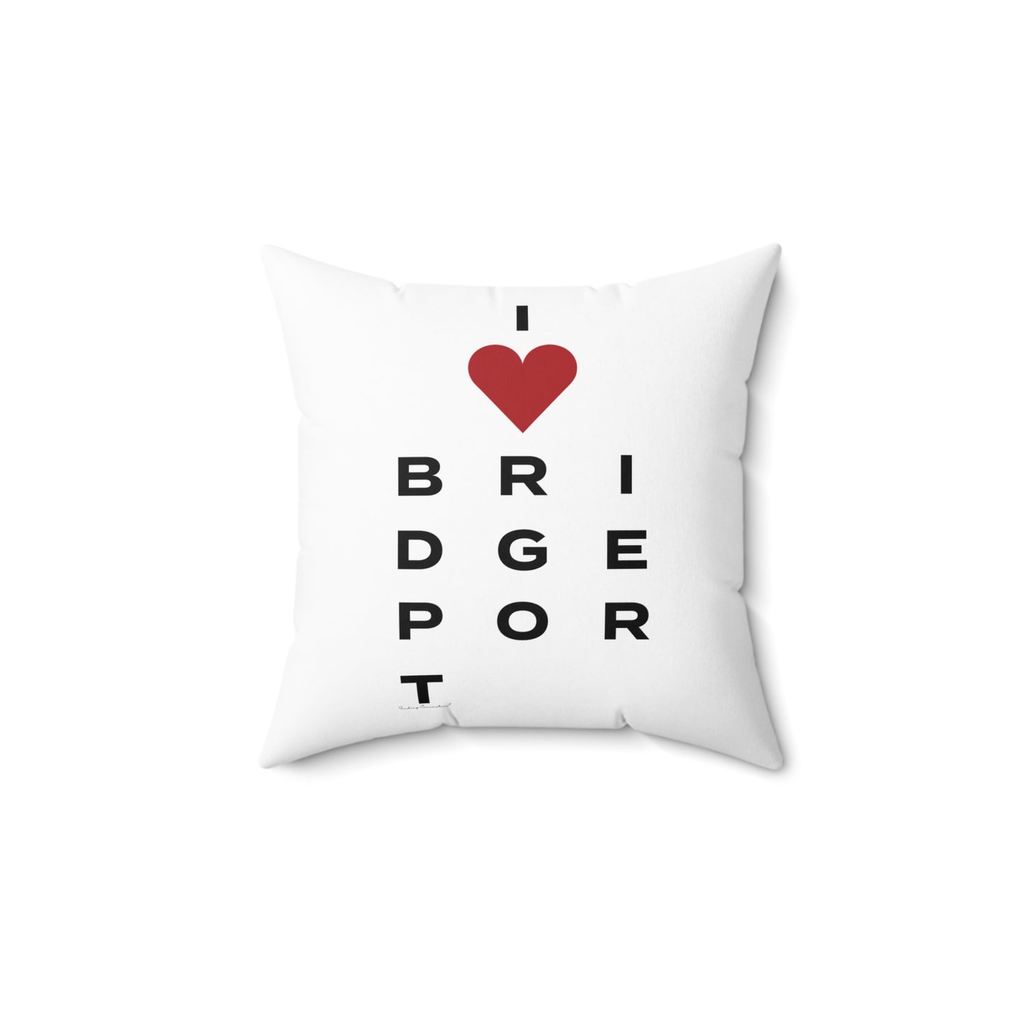 Bridgeport Vision Spun Polyester Square Pillow